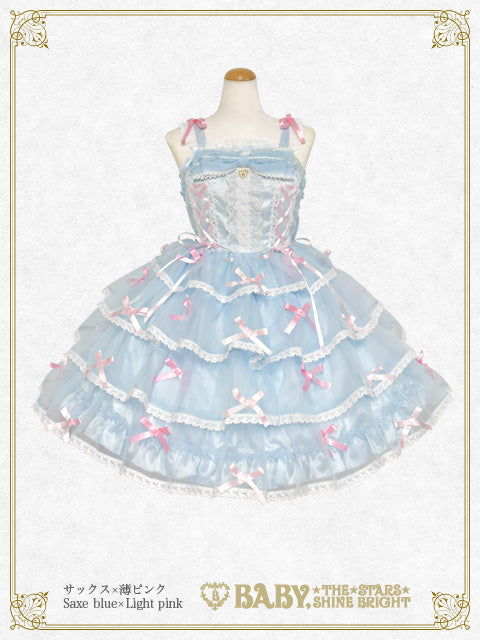 Eternal Ribbon Featheryジャンパースカート