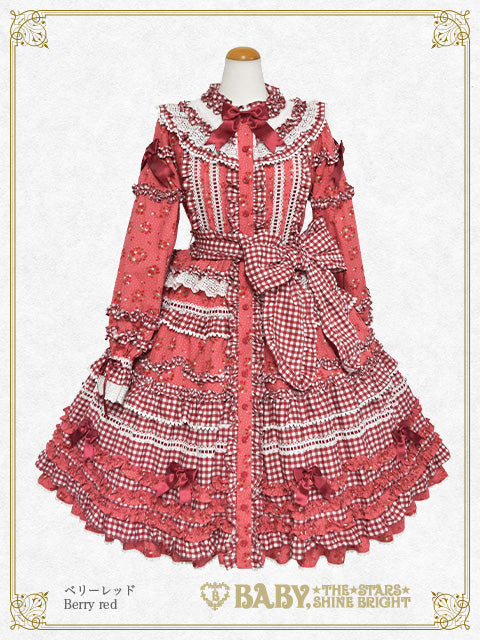 Berry Sweet Bouquetロングワンピース