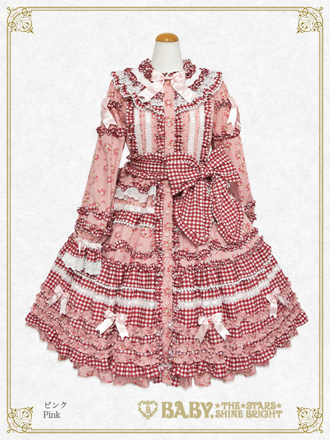 Berry Sweet Bouquetロングワンピース