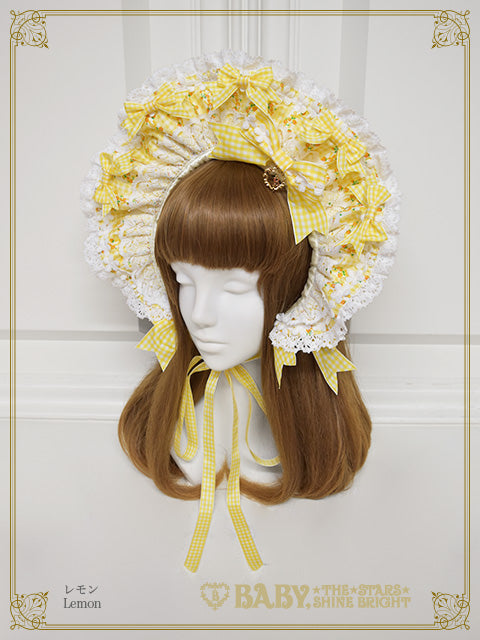 Floriana Ribbonボンネット