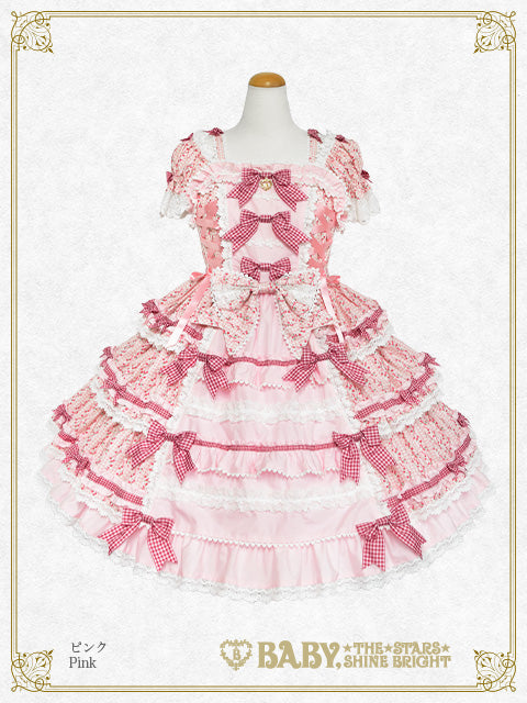 Floriana Ribbonジャンパースカート