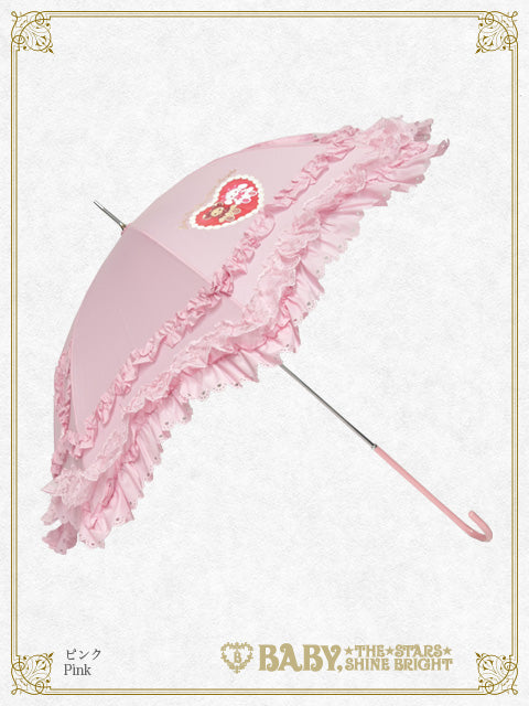 くみゃちゃんのSweet Baby Love Heart プリントアンブレラ