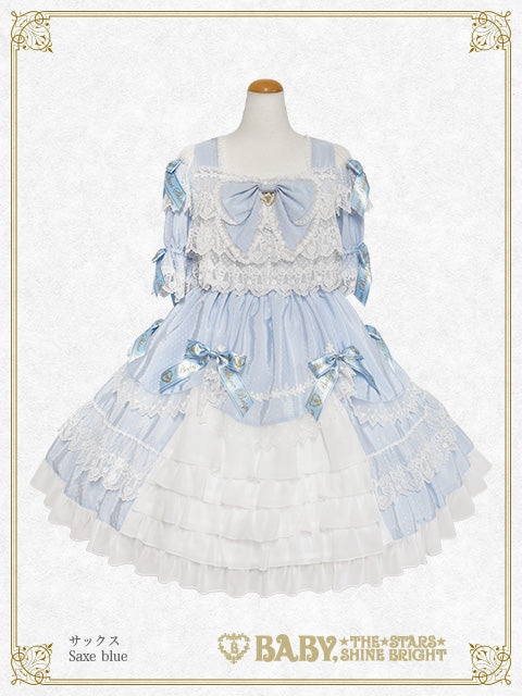 レースを纏うTwinkle Baby Ribbonワンピース
