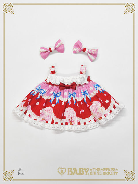 Sweetheart Parfaiteria柄くみゃちゃんジャンパースカート