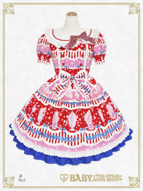 Sweetheart Parfaiteria柄ワンピース