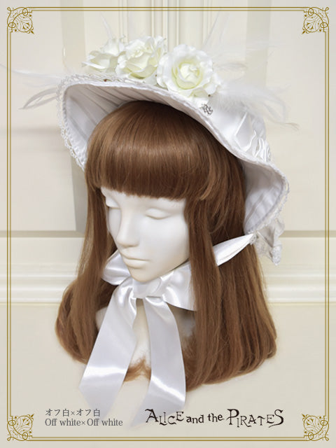 薔薇の淑女キャノティエハット