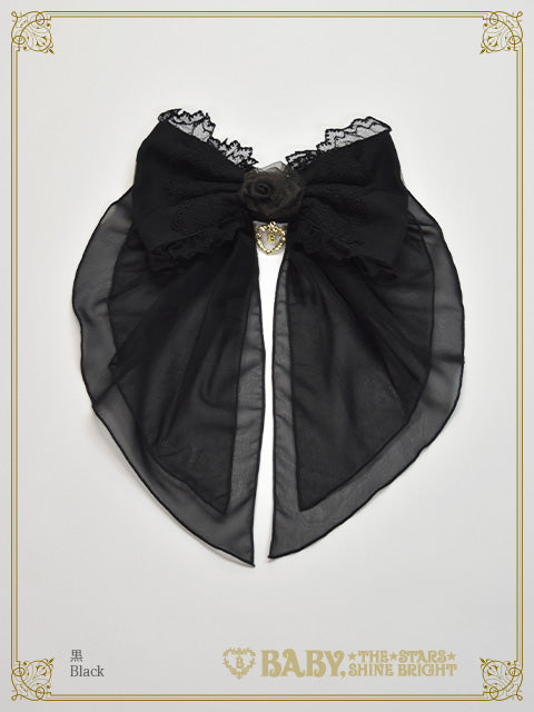 La fleurieシフォンバレッタ