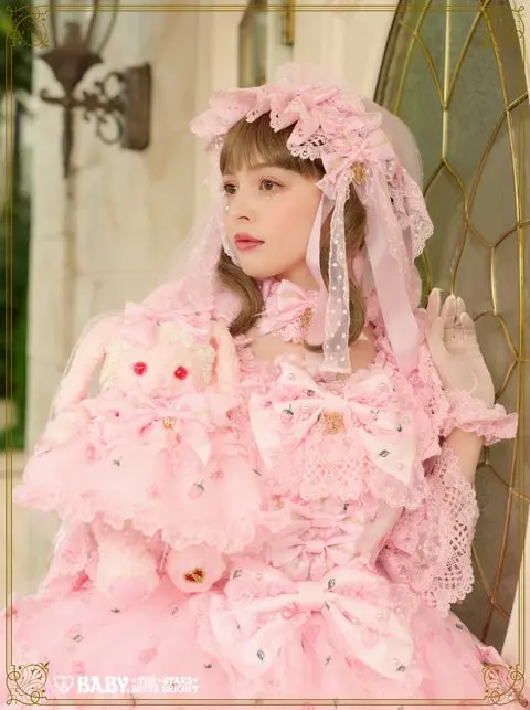 Mariée de Kumya❤︎ 〜Le Jardin de Fraises〜うさくみゃちゃんポシェット