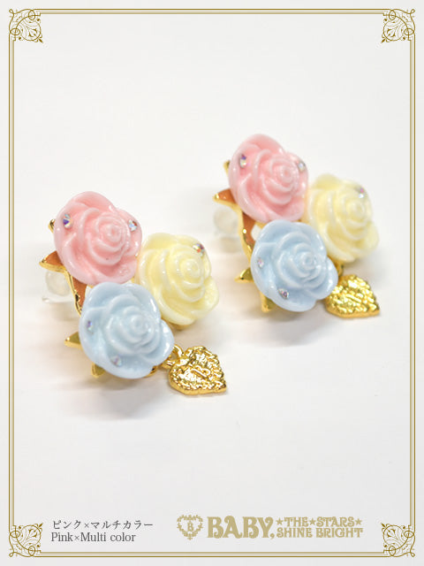 月夜の森のAURORA Soirée ピアス