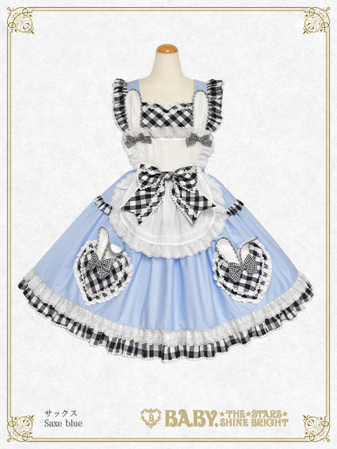 Alice Meets the White Rabbitジャンパースカート